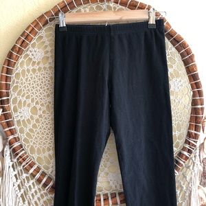 American Apparel Brown and Black Leggings